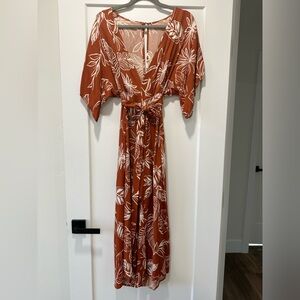 Jumpsuit with belt S